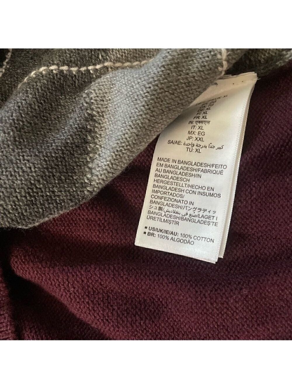 Amazon Essentials Men's V-Neck Sweater XL - Picture 6 of 11